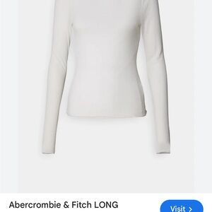 Abercrombie & Fitch White Women's Top NWT